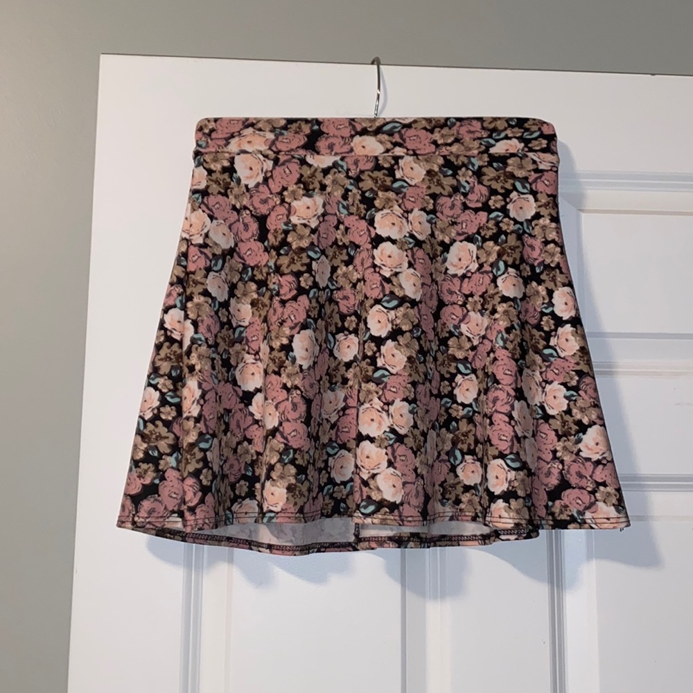 Charlotte Russe Floral Skirt